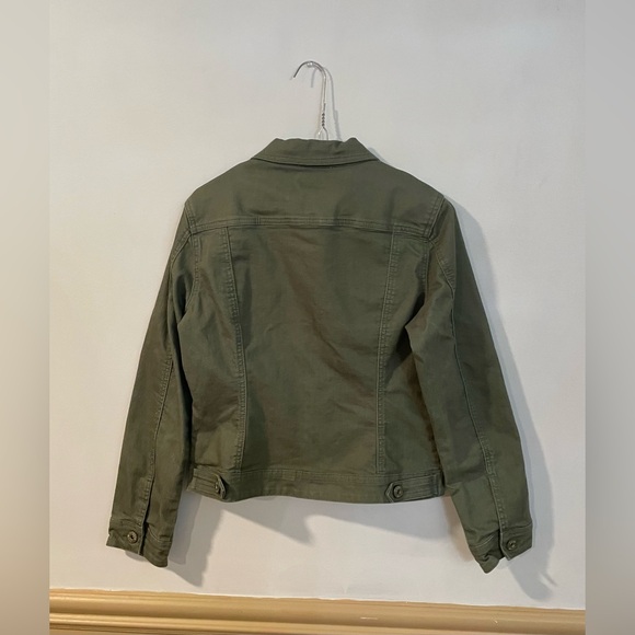 Parasuco Olive Green Denim Jacket - Picture 5 of 8